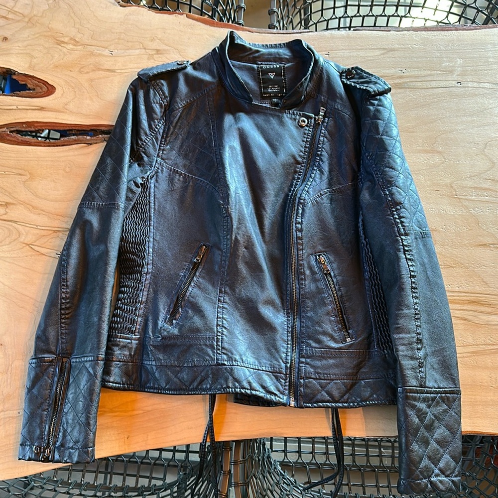 Guess leather jacket